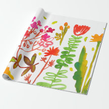 papel de embalaje mate de la primavera de la