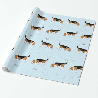 Papel de embalaje oficial de los beagles de