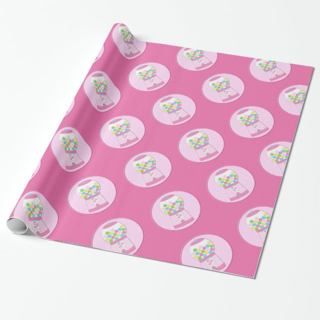 Papel de embalaje rosado de la máquina de (Desenrollado)