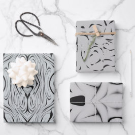 PAPEL DE ENLACE EN BLANCO Y NEGRO