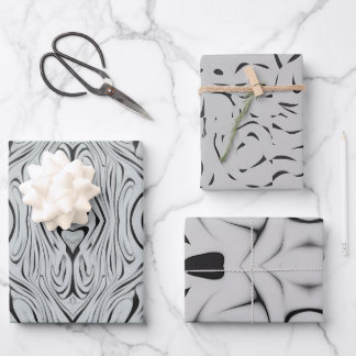 PAPEL DE ENLACE EN BLANCO Y NEGRO