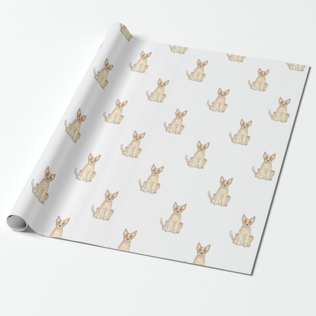 Papel de envoltorio para regalos australiano de (Desenrollado)