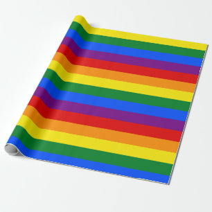 Papel de envoltorio para regalos del arco iris