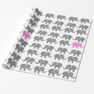 Papel de envoltorio para regalos del elefante