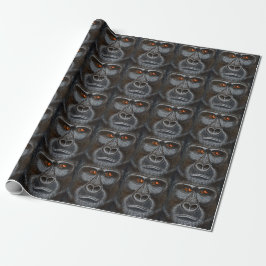Papel de envoltorio para regalos del gorila