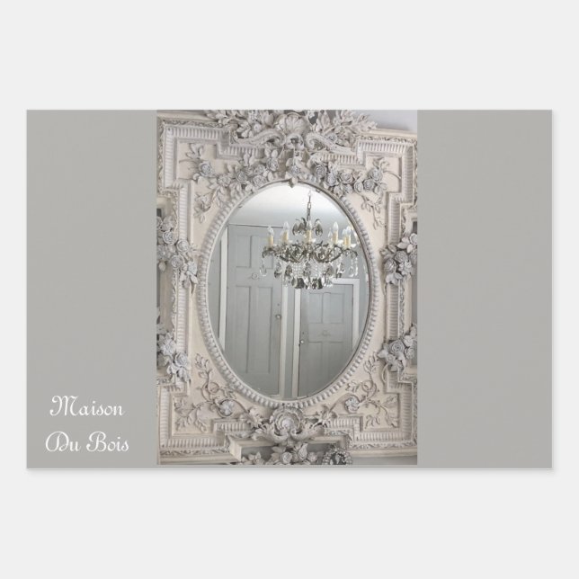 Papel de envoltura a medida preparado por Maison D (Anverso 2)