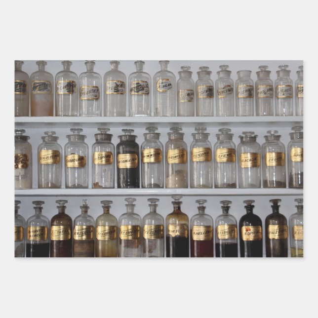 Papel de envoltura apotecario (Anverso)