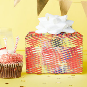 Papel de envoltura brillante de colorido
