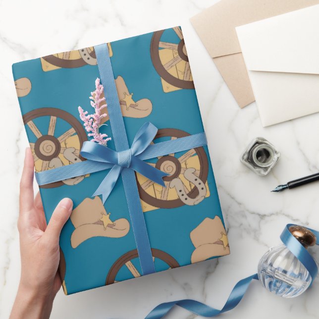 Papel de envoltura brillante de personalizado del  (Regalar)