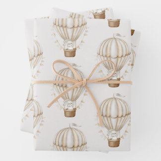 Papel de envoltura Bunny unisex bebé