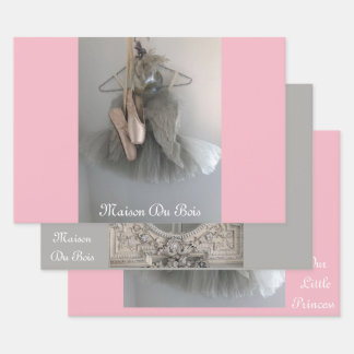 Papel de envoltura chic Shabby