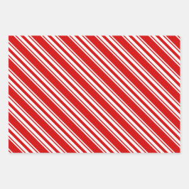 papel de envoltura con estampado de caña de carame