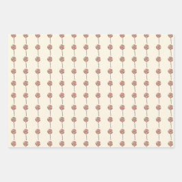 Papel de envoltura de caña de caramelo. Embalaje d