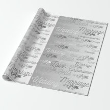 PAPEL DE ENVOLTURA DE CINTURÓN DE boda