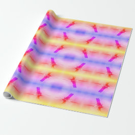 Papel de envoltura de colibrí