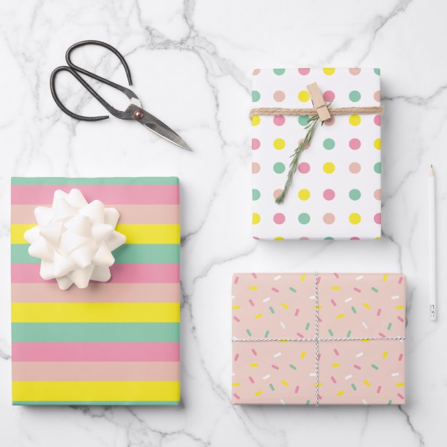 Papel de envoltura de cumpleaños (Anverso)