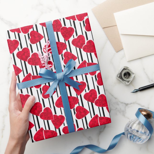 papel de envoltura de el día de San Valentín (Regalar)