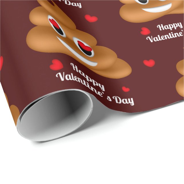 Papel de envoltura de El día de San Valentín de em (Esquina del rollo)