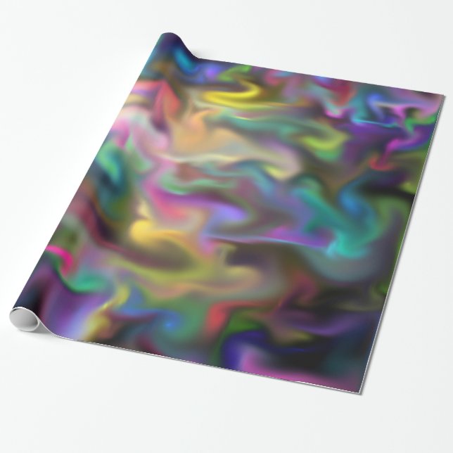 papel de envoltura de fluidos fascinante (Desenrollado)