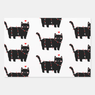 papel de envoltura de gato