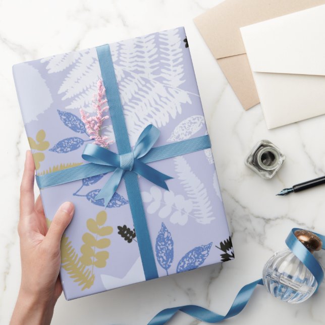 Papel de envoltura de helecho de lino (Regalar)