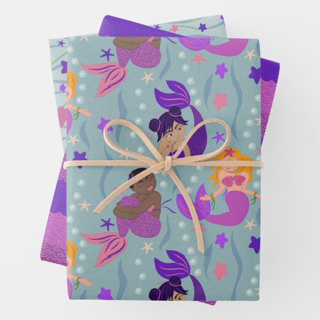 Papel de envoltura de la Diversidad de la Sirena (In situ)