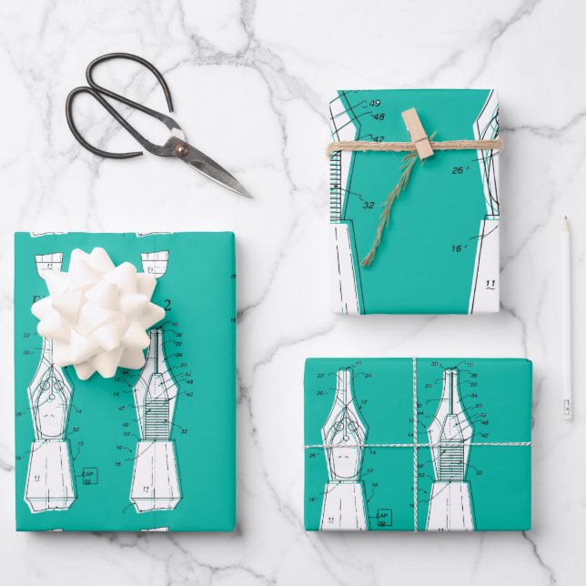 Papel de envoltura de lápiz de fuente (Anverso)