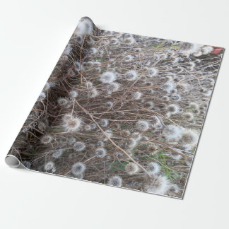 papel de envoltura de motivos florales