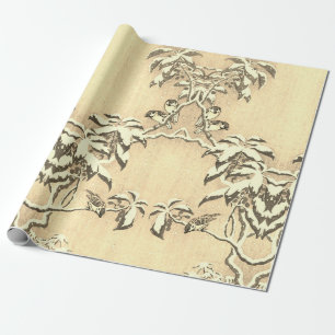 Papel de envoltura de Navidades de la época de los