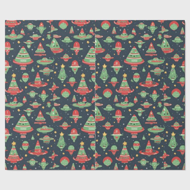 Papel de envoltura de Navidades extranjeros (Costura)