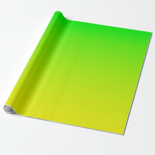Papel de envoltura de nido verde y amarillo