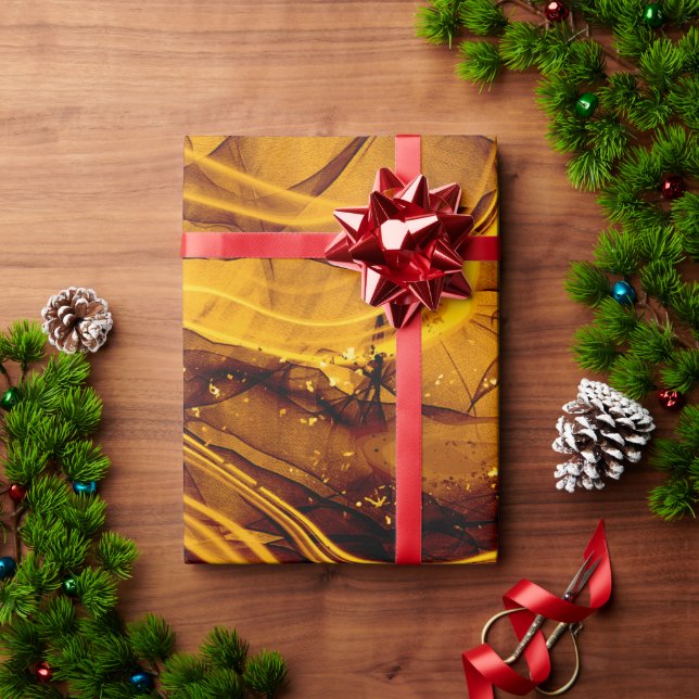 PAPEL DE ENVOLTURA DE PATRÓN MARCADO (Regalo de vacaciones)