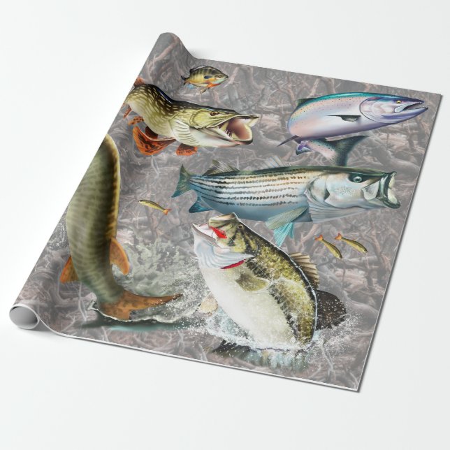 Papel de envoltura de pescado fresco Sport (Desenrollado)