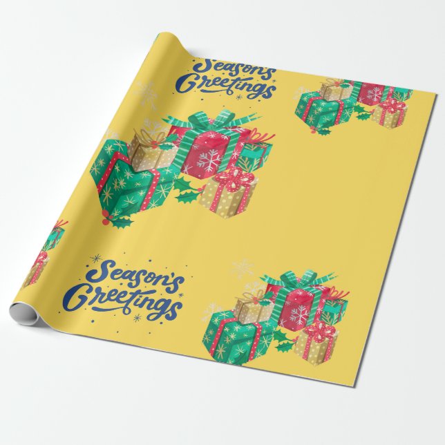 papel de envoltura de regalo (Desenrollado)