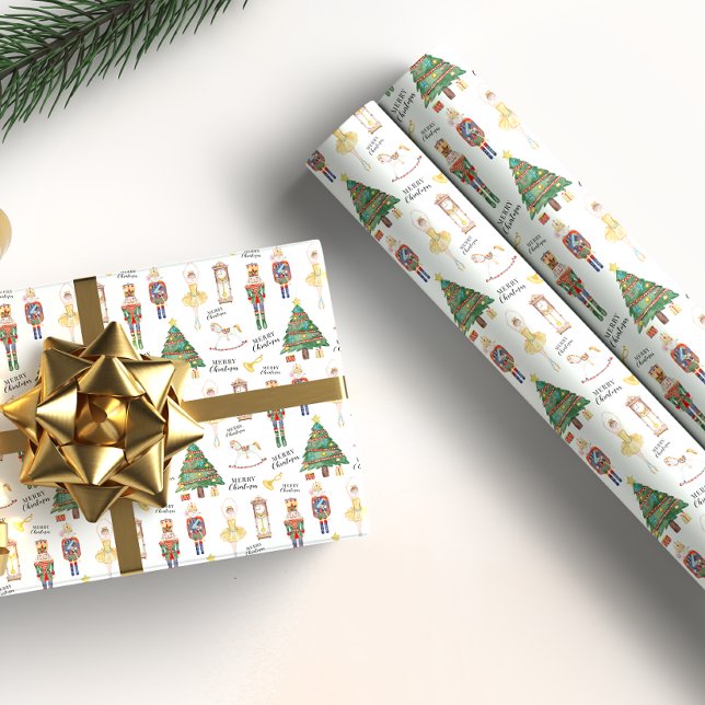 Papel de envoltura de regalo de cumpleaños navideñ (Subido por el creador)