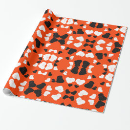 Papel de envoltura de regalo de Halloween con cone