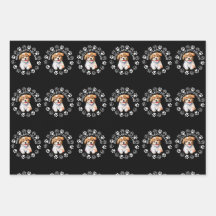 Papel de envoltura de regalo - El mejor papá perro