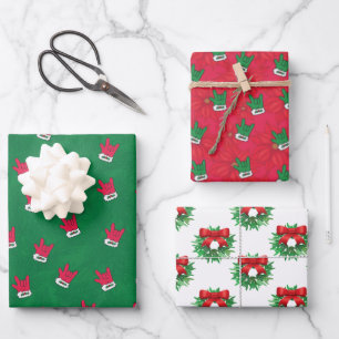 papel de envoltura de regalo para Navidades ASL