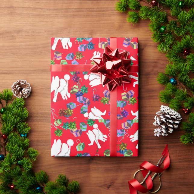 Papel de envoltura de regalo para Navidades de ele (Regalo de vacaciones)