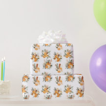 Papel de envoltura de regalo para Navidades de nar