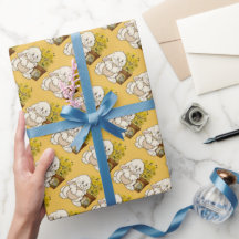 Papel de envoltura de Semana Santa Bunny Holiday
