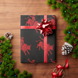 papel de envoltura de vaquero