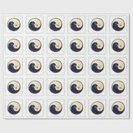 Papel de envoltura Doves Peace & Harmony en blanco