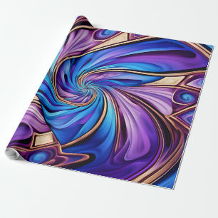 papel de envoltura espiral vívida