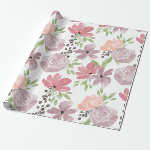 papel de envoltura floral