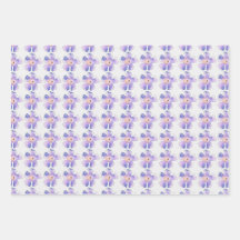 Papel de envoltura floral