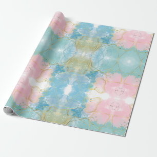 papel de envoltura geométrica