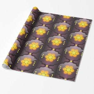 Papel de envoltura geométrica de estilo marroquí
