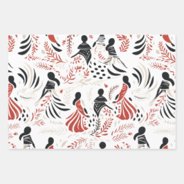 papel de envoltura hawaiano de cierre