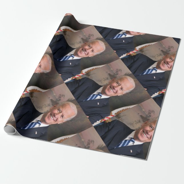 Papel de envoltura Joe Biden (Desenrollado)